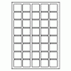 562 - Label Size 33mm x 33mm - 40 labels per sheet